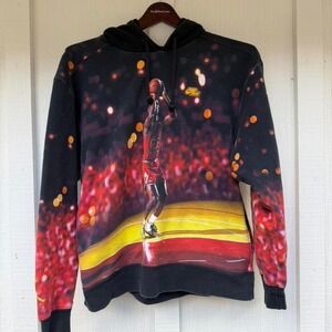 Nike Air Jordan Sz LARGE Signature Print Hoodie Jumpman All Over MJ DC9610-010